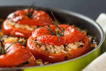 Stuffed Tomatoes Pan