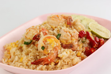 fried rice with shrimp