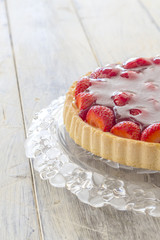 Homemade Strawberry Cake