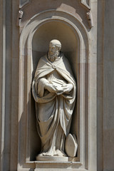 Obraz premium St Benedict of Nursia, church of St John the Evangelist. Parma