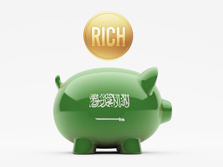 Saudi Arabia Rich Concept.