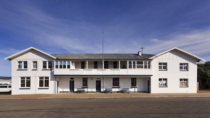 Outback Hotel White Facade