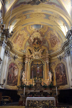 Church of Saint Vitale. Parma. Emilia-Romagna. Italy