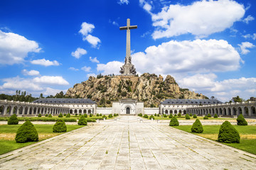 Valley of the Fallen (Valle de los Caidos), Madrid, Spain. - obrazy, fototapety, plakaty