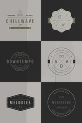 Trendy Retro Vintage Insignias Bundle
