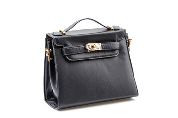 Handbag isolated white background
