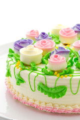 Flower cakes