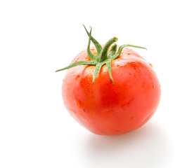 Tomato isolated on white
