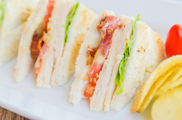 Club sandwiches