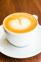 Latte coffee