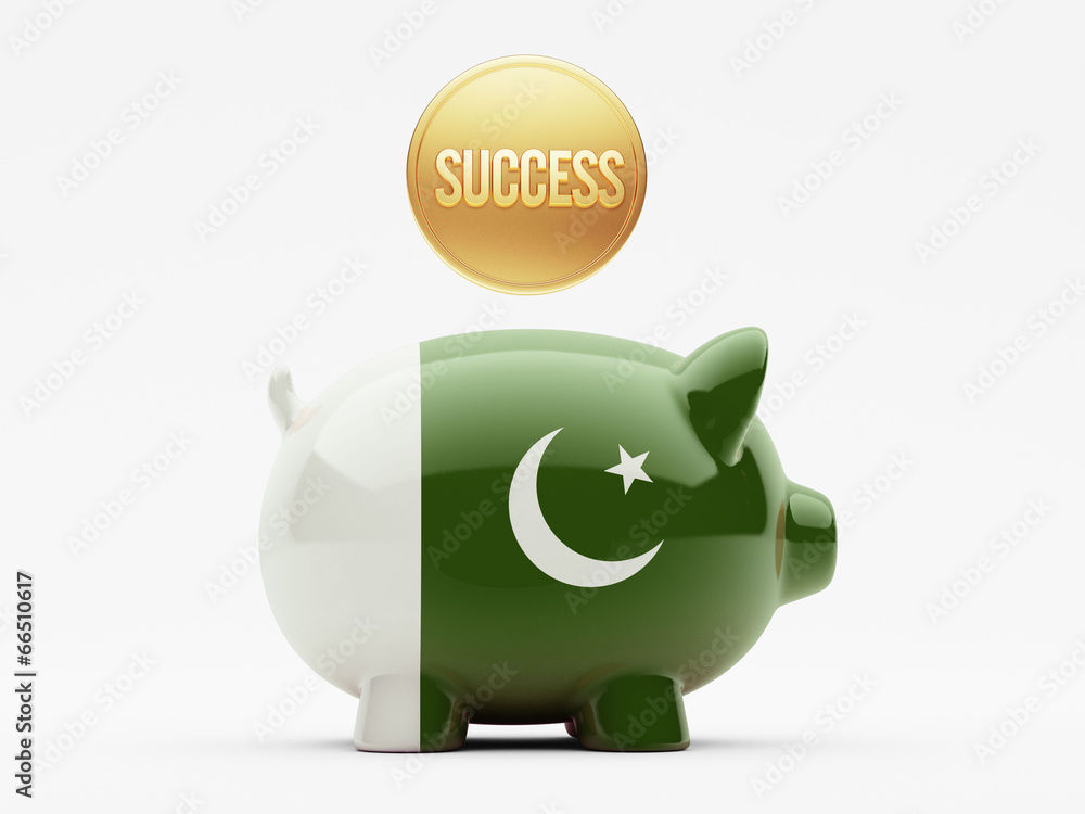 Wall mural pakistan success concept