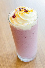 Blueberry smoothie
