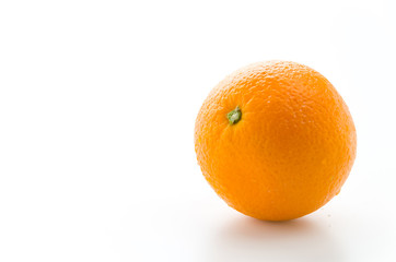 Orange isolated on white