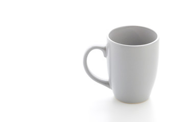 Mug isolated on white