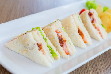 Club sandwiches