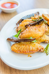 Fried chicken wings