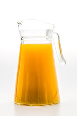 Orange juice glass
