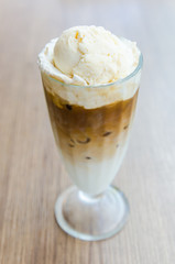 Iced coffee