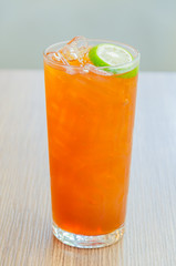 iced lemon tea