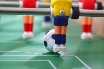 Foosball. football table