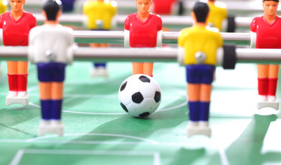 Foosball. football table