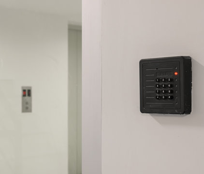 Door Access Control Keypad With Keycard Reader