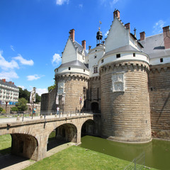 Fototapeta na wymiar France / Nantes - Château des ducs de Bretagne