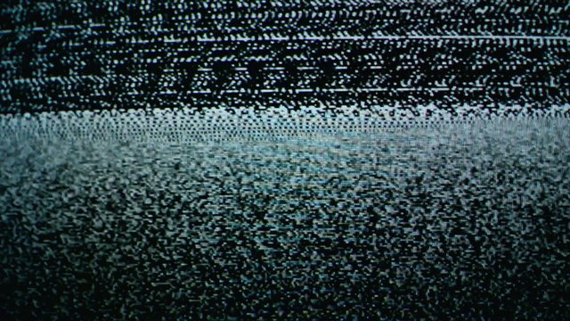 Detuned TV screen. Tv noise as background. 1920x1080, full hd