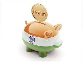 India 3d Printing Concept Piggy Concept