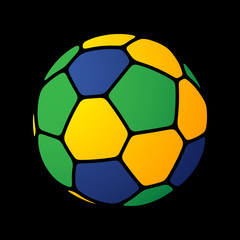 Brazil soccer-ball