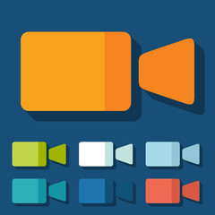 Flat design: video