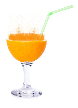 cocktail of orange