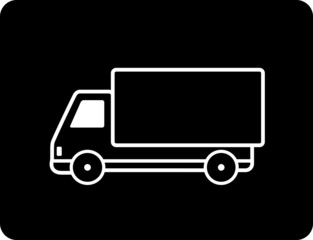 shipping black truck