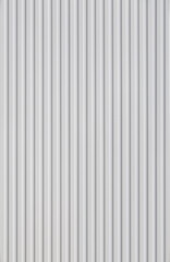 white Corrugated metal texture surface