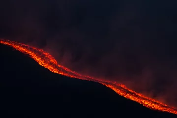Papier Peint photo Volcan Eruption volcano Etna