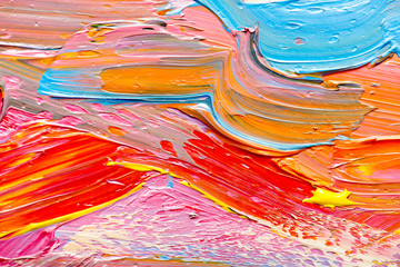 Abstract art background. Hand-painted background