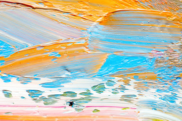 Abstract art background. Hand-painted background