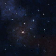 Space stars background - 66520656