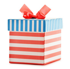 Gift boxe isolated on white background