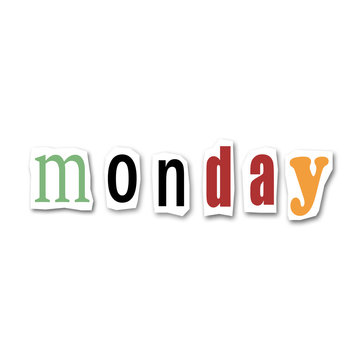 mots créatifs -  Monday