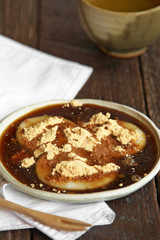 close up japanese dessert in thailand