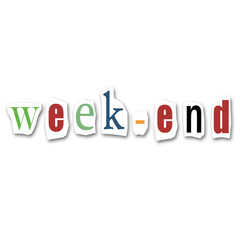 mots créatifs -  week- end