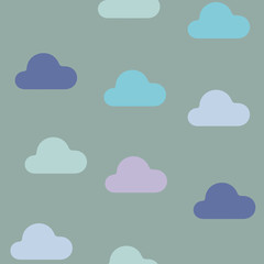 seamless background: cloud