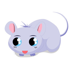 Illustration of cute mouse