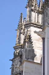 Fototapeta na wymiar cathédrale de nantes 