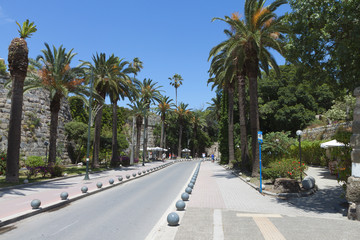 City of Kos island in Greece