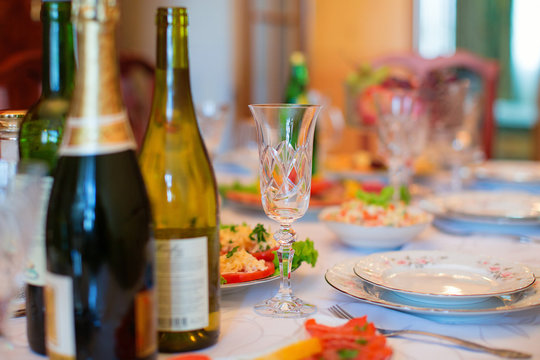 Festive table setting