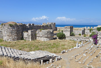 Nerantzia castle at Kos island in Greece