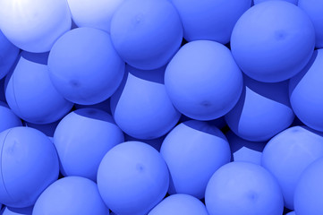 blue balloons