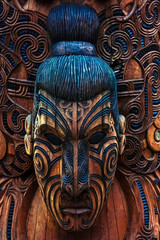 Maori Totem - obrazy, fototapety, plakaty